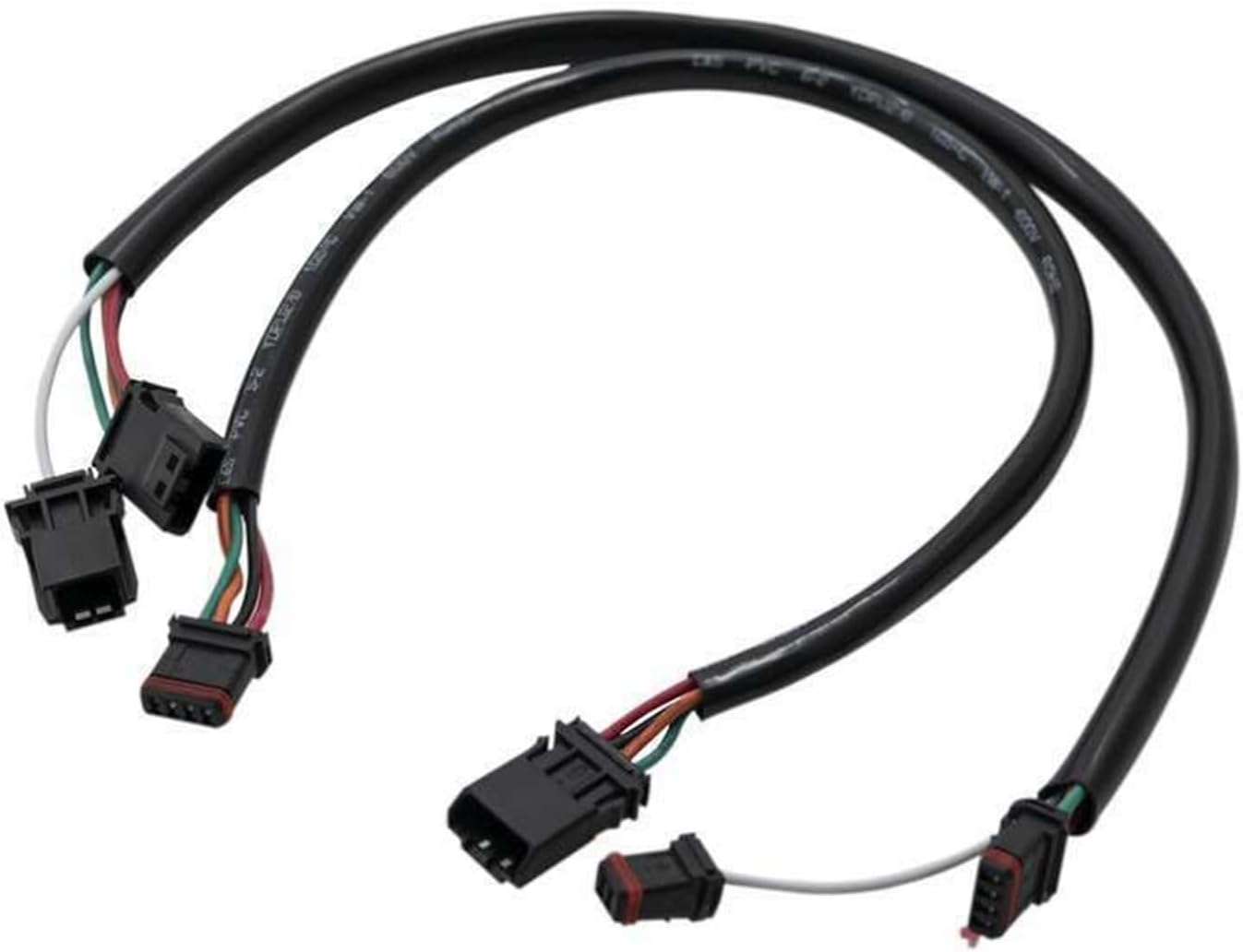 KANGYEBAIHUODIAN ハンドルバーエクステンダーケーブルライン延長コードハーレーツーリングロードグライドソフテイルファッ