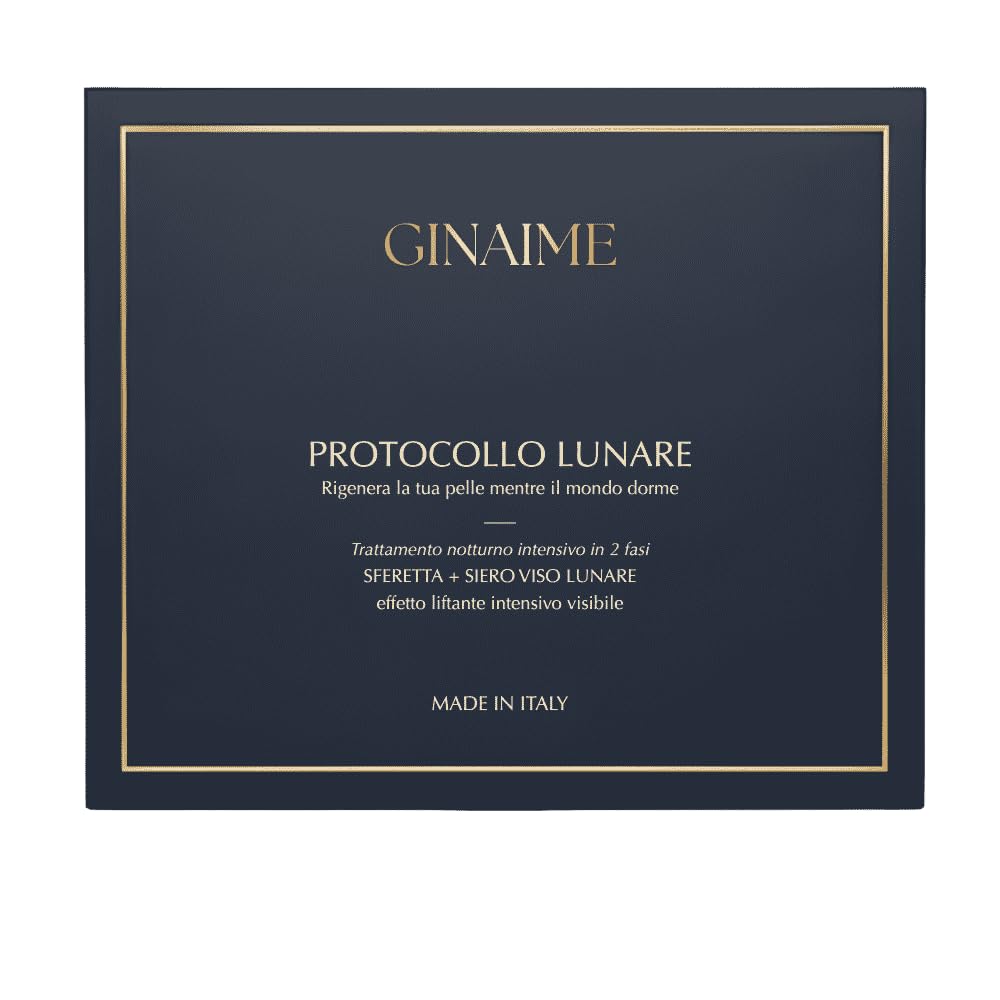 Protocollo Lunare, Trattamento Intensivo Viso con Sfere Lunari e Siero Rimpolpante, Biocollagene Tipo III, Acido Ialuronico, Peptidi Liftanti, Made in Italy