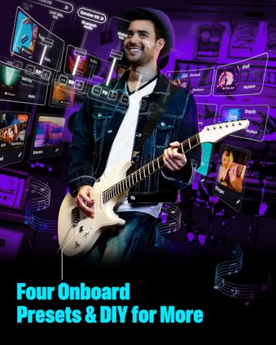 Image of Enya Inspire 39 inch Smart Electric Guitar - Carbon Fiber Body with Built-in 15W Speaker, 20 Tones & App Control, 4 Presets, Bluetooth, Gig Bag Included, 2-Year Warranty