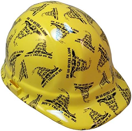 Texas America Safety Company Don't Tread On Me Cap Style Hydro Dipped Hard Hat