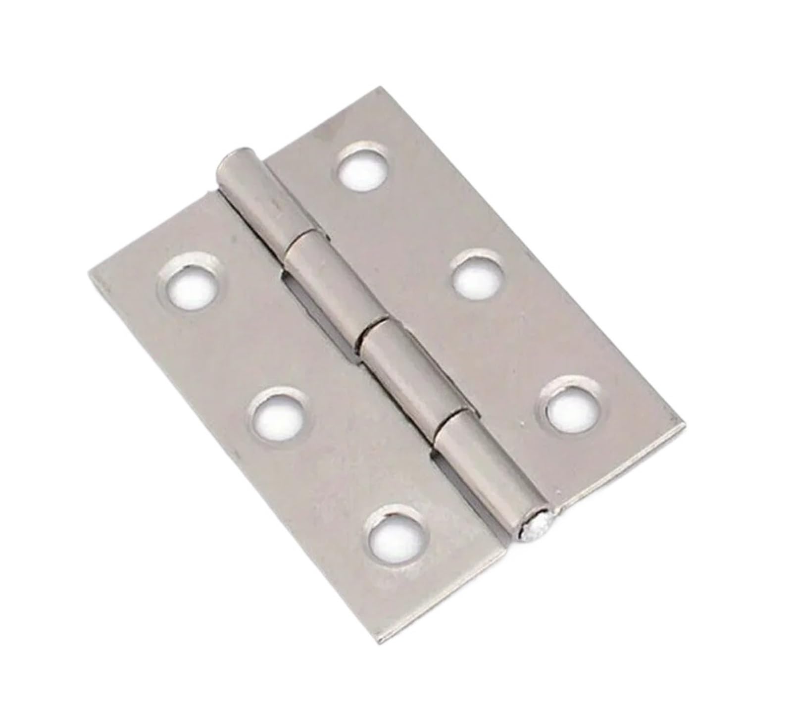 Rugaikerba One Color 10Pcs,Stainless Steel Flat Hinges For Cabinets