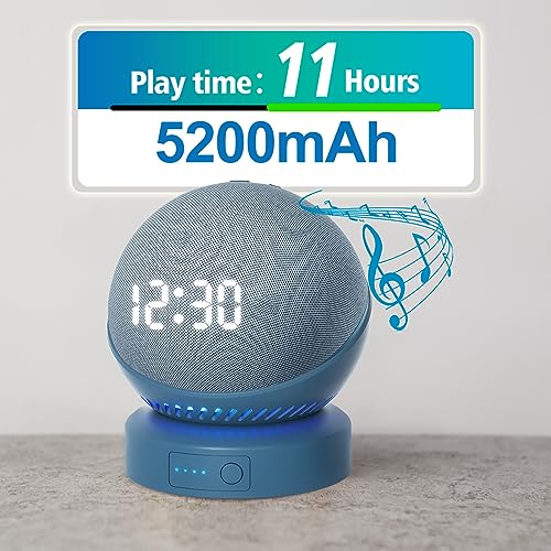Batterie portable Dot 5e génération compacte bleu longue autonomie