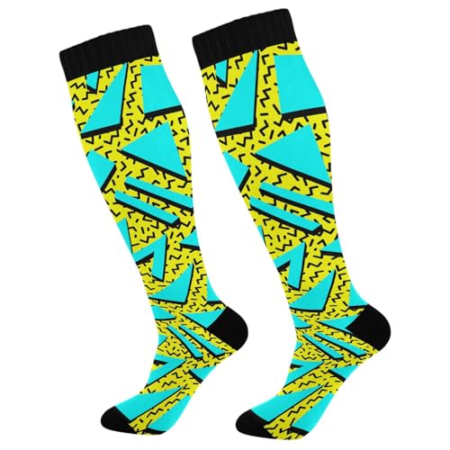 Image of Compression Socks for Women & Men, Knee High Socks for Circulation Medical Running Athletic Nurse Travel