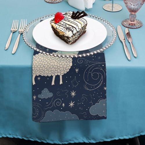 Servilletas de Tela Reutilizables Set de 2 18.7x18.7 in miniatura 4