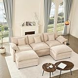 GOSUHI 108' U Shaped Couch,...