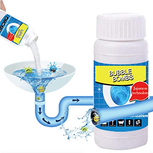 Preisvergleich Produktbild Toilettenreiniger, Schneller Schaumreiniger, Waschbecken Toilettenablauf Bubble Bombs Puderreiniger Starker Toilettenreiniger Reiniger 100g