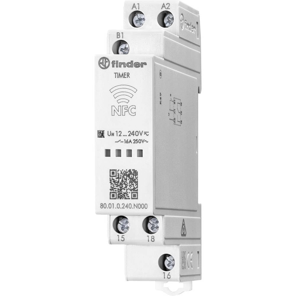 Finder 80010240N000 80.01.0.240.N000 Zeitrelais Multifunktional 1 St. Zeitbereich: 2 s - 24 h