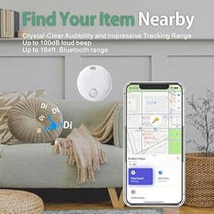 Reyke Smart Tag Bluetooth Luggage Tracker Works with Apple Find My ios Only Item Locator for Key Luggage Backpack Wallet Ip67 Waterproof 4 Pack White  Cucciolini Doodles Reyke smart tag bluetooth luggage tracker Works with apple find my ios only item locator for key luggage backpack wallet ip67 waterproof 4 pack white   cucciolini doodles