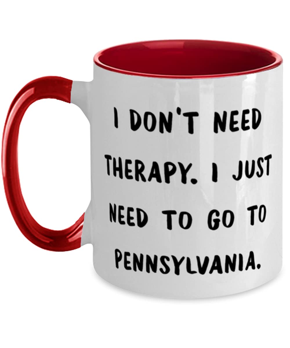 Unique Idea Pennsylvania Gifts — funny ceramic mug from ShopProudGifts