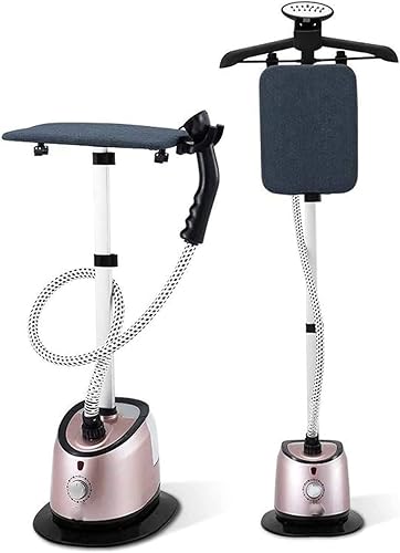 Vaporizador de ropa de tamaño completo, vaporizador para ropa de pie, vaporizador y plancha de tela profesional de 1800 W, calentamiento rápido de