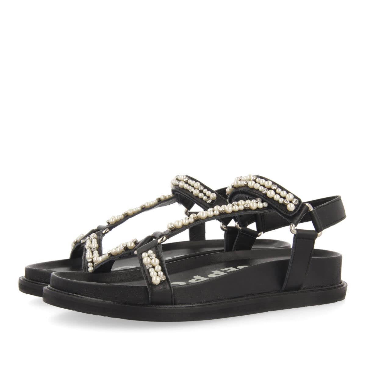 Gioseppo Slidell, Sandali Donna, Nero, 39 Eu-image