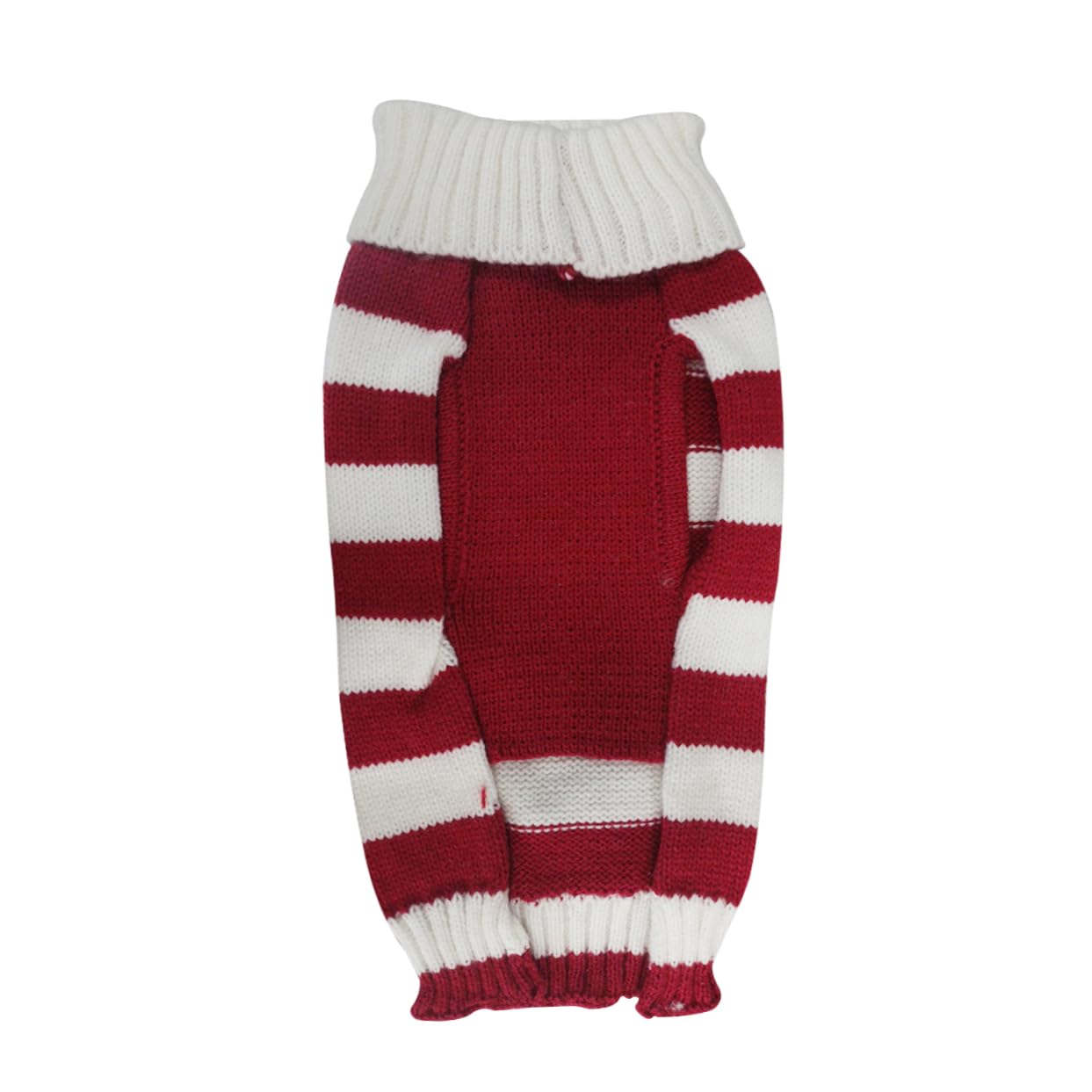Levemolo Hundepullover mit Elchmuster für Haustiere Rot aus Acrylfasern Ärmellos Hält Warm Hundekleidung für Winterliche Weihnachtsfeier