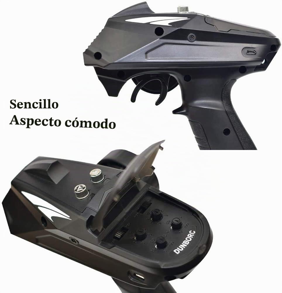 X6 2.4Ghz 6CH RC Transmisor Giroscopio Incorporado X6FG Receiver, Alarma de Baja Potencia y Protecciones Fuera de Control Controlador de Radio para automóvil/Barco/Tanque