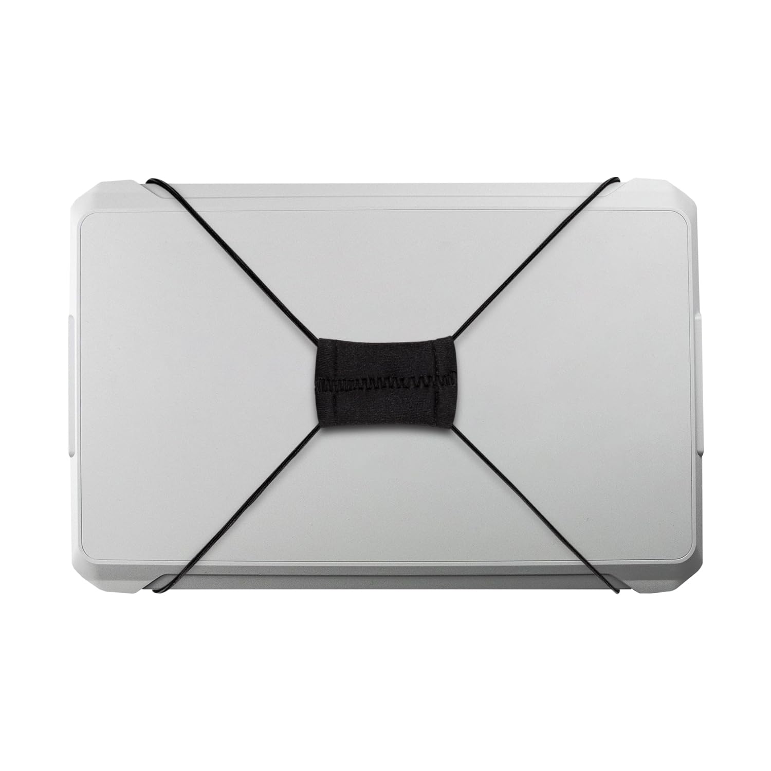 2 Pcs Fish Finder Cover Strap Secure Fishing Graph Cover Adjustable Bungee for Travel (Black)