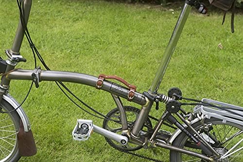 London Craftwork Pelle Mini Maniglia di Trasporto per Brompton Impugnatura  Bicicletta Telaio Trasporto Marrone Chiaro : Amazon.it: Sport e tempo libero