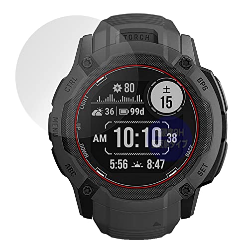 �~���r�b�N�X GARMIN Instinct 2X Dual Power / 2X Dual Power Tactical Edition �p PET�� ���d�x 9H �ᔽ�� �ی� �t�B���� �����K���X�����̍d�x ���{��