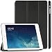 Produktbild EasyAcc Ultra Slim Hülle Kompatibel mit iPad Mini 1/2/3, Ledertasche Flip Case Smart Cover mit Wake Up und Standfunktion Kompatibel mit iPad Mini/iPad Mini 2/iPad Mini 3 (2014) - Schwarz, Ultra Dünn
