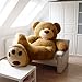Happy Goldy XXL Teddybär größter Teddy 240cm/26Kg kuschelig weich Valentinstag