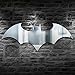 Veilleuse Led Applique Murale Personnalité Usb Télécommande Batman Miroir Lumière Coloré Couleur Armoire Couloir Salon Chambre Décor