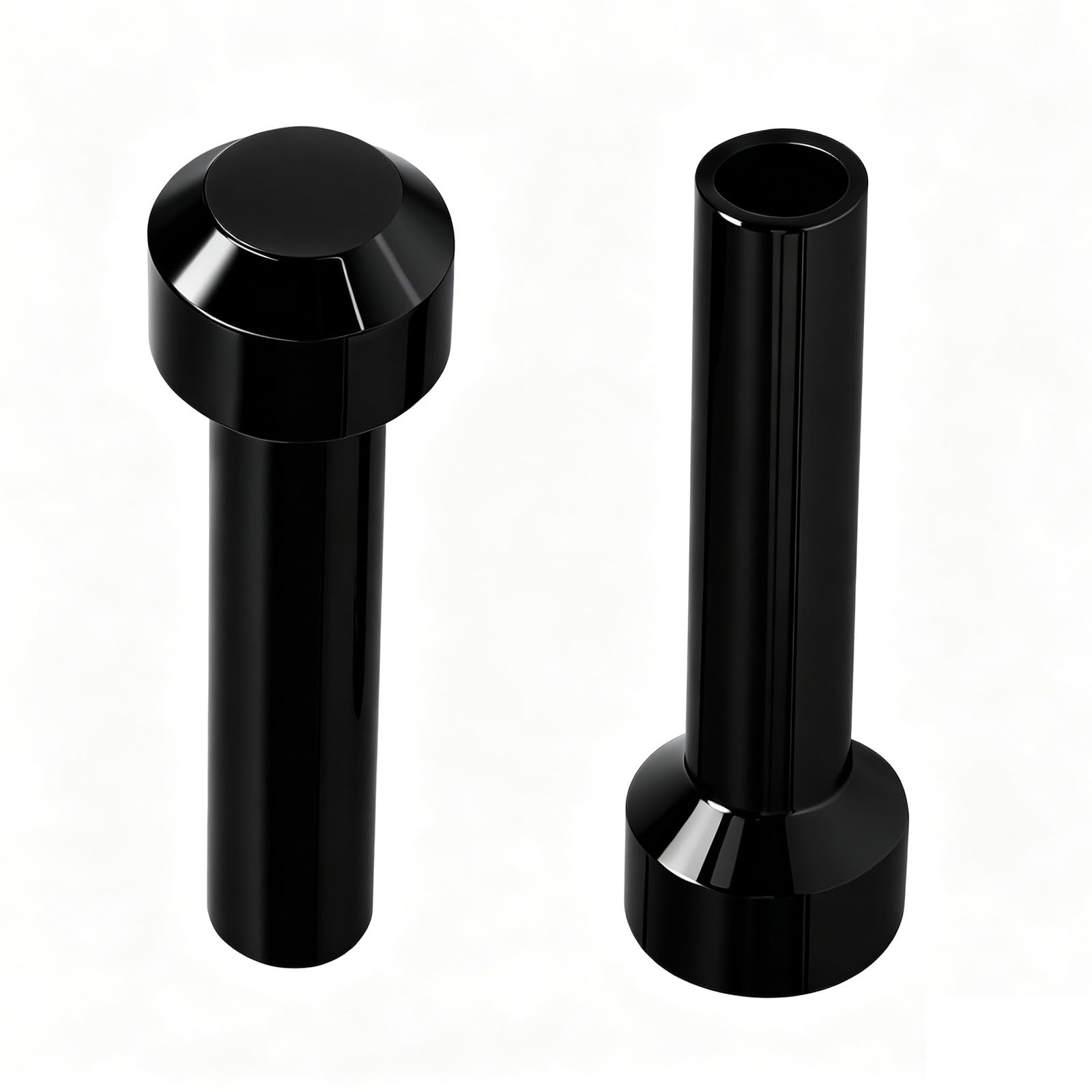 Chrome Door Lock Knobs - Chevy C10 '73-'87 -5