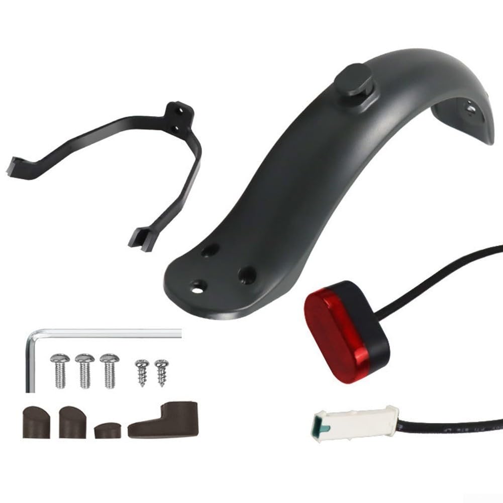 Set di ricambio per parafango scooter elettrico, con fanale posteriore per Xiaomi per M365, ad alta densità per kit parafango
