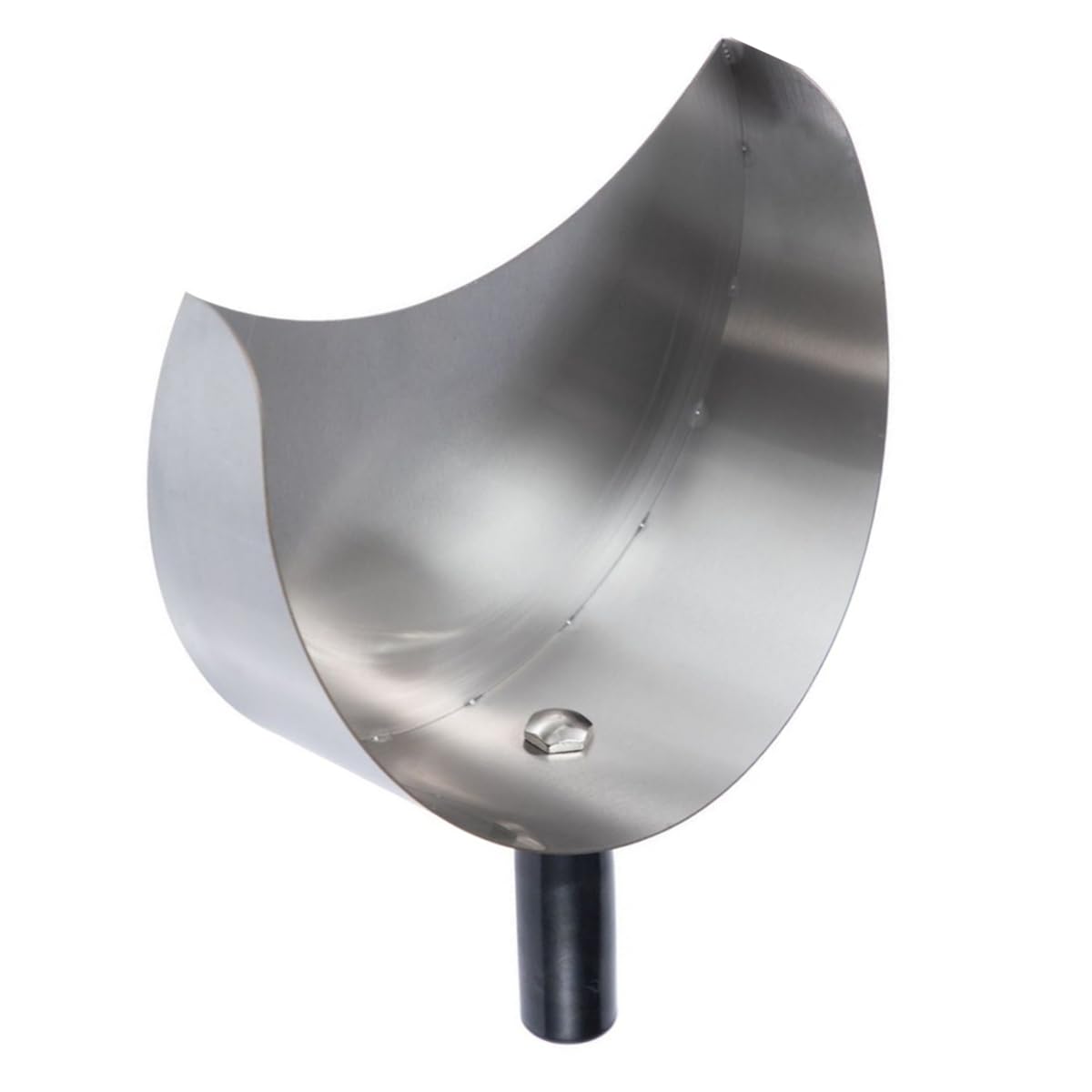 Bac récupérateur de viande 22,5 x 17,5 x 8 cm en acier inoxydable - Pelle à doner pratique pour barbecue et shawarma