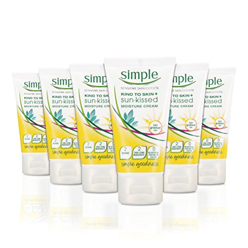 Preisvergleich Produktbild Simple Kind zu Sun Kissed Feuchtigkeitscreme (50 ml) Haut - Packung mit 6