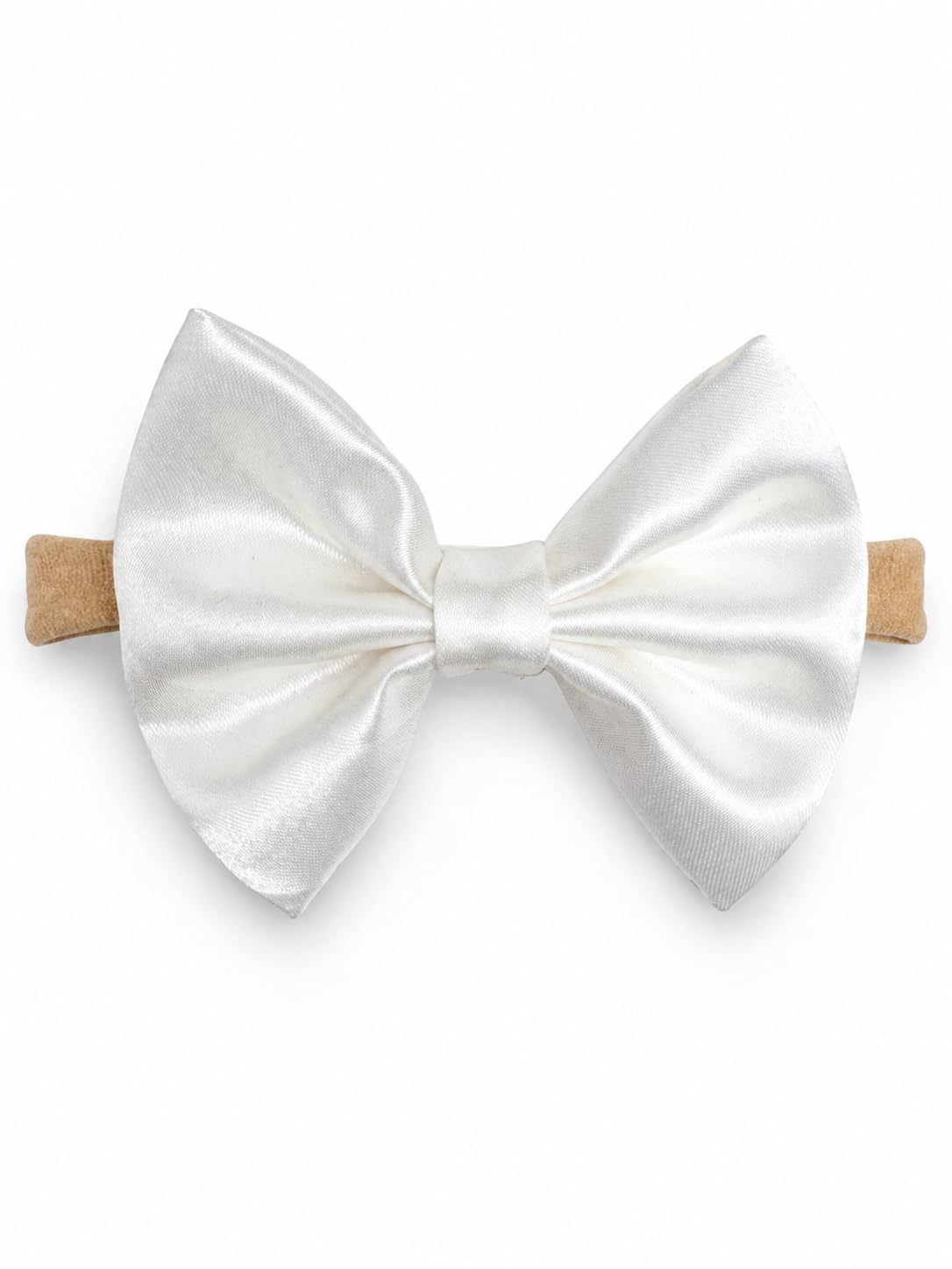 Generic Girls white hair band Accessories hair headwraps soft headclips for girls-image-40