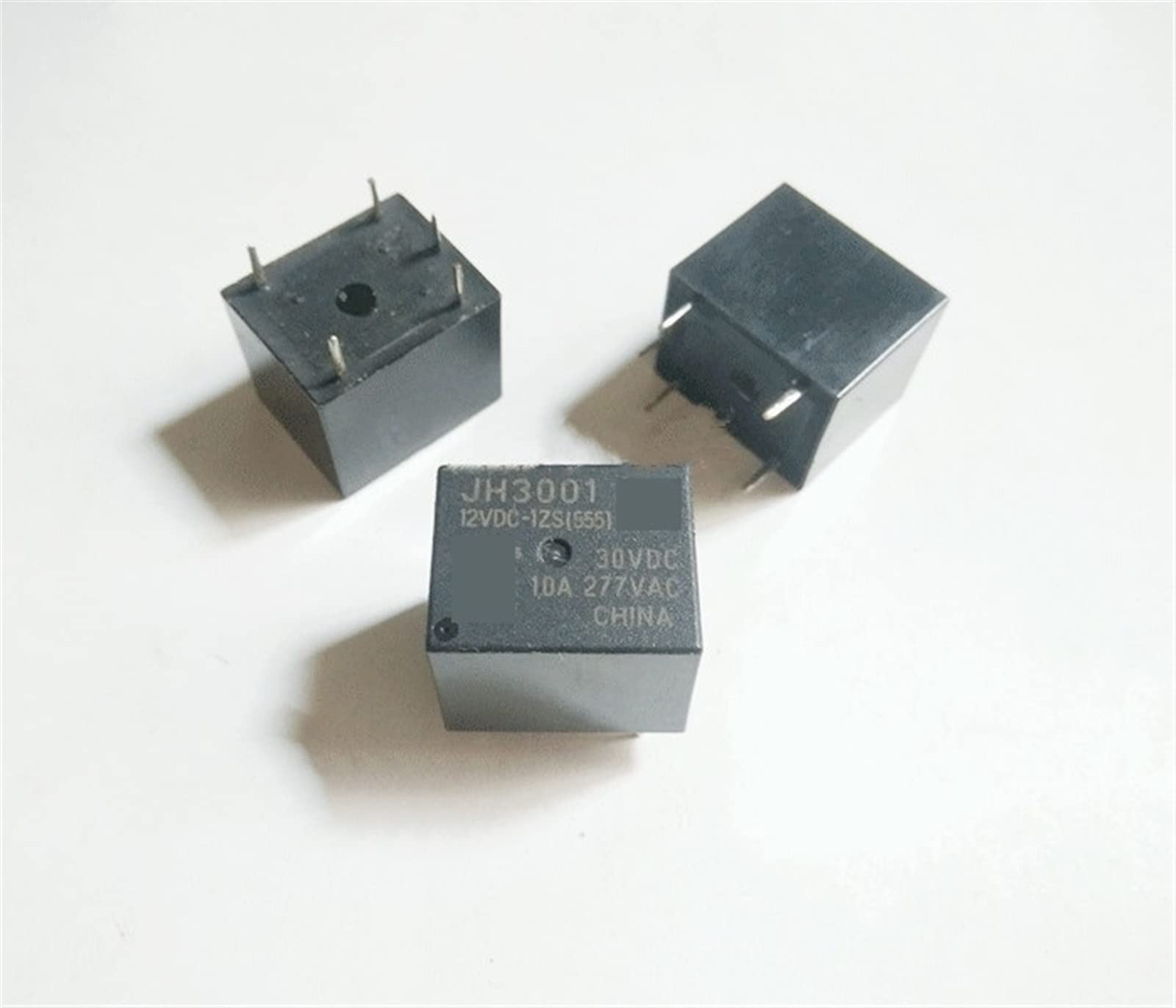 QEFHSVVZE 10Pcs Relay JH3001-12VDC-1ZS JH3001-24VDC-1ZS JH3001 12VDC-1ZS JH3001 24VDC-1ZS JH3001 12VDC 1ZS 5PIN 10A