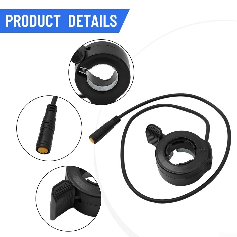 Accélérateur de vélo électrique pour Bafang 01 02 510 Idéal pour les amateurs de vélo électrique