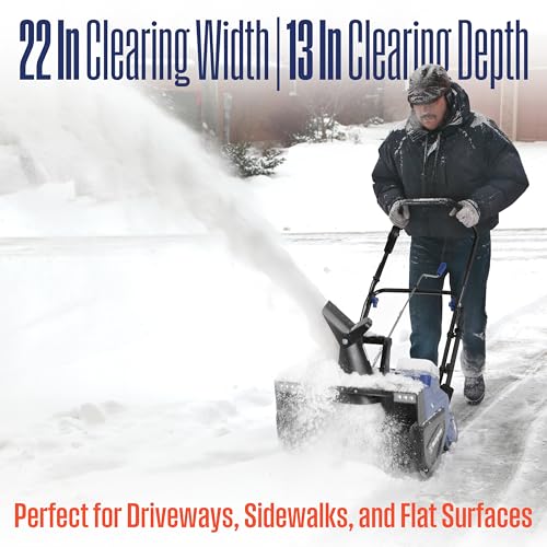 Image of Westinghouse WSnow22T 48V Cordless Snow Blower 22 Inch Tool, Steel Auger, Brushless Motor, 25ft Throwing Distance, Plows 840lbs /min, Compatible with Snow Joe Batteries (Battery & Charger Not Included)