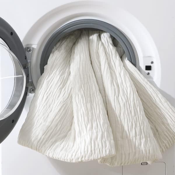 Miniatura 7 de Vera Wang - Funda King, juego de fundas de almohada de lujo de 2 piezas, decoración del hogar de diseño (chenilla aguda marfil, King)