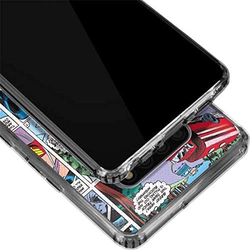 Skinit Clear Phone Case Compatible with LG Stylo 6 - Officially Licensed DC Comics Wonder Woman Comic Blast Design