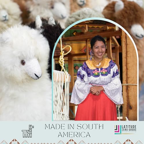 LATITUDE ZERO Alpaca Wool Blend Scarf - Unisex, Super Soft & Warm, Ideal gift for Men & Women3