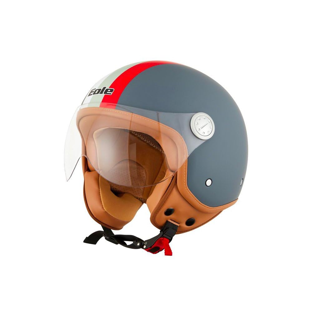 EOLE Casque Jet TAIYO Bleu