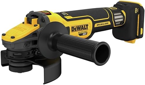 DEWALT Amoladora inalámbrica sin escobillas de 20V MAX* XR de 4-12 pulgadas - 5 pulgadas con interruptor de paleta de velocidad variable (solo