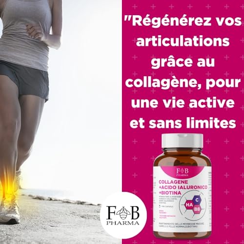 Collagène, Acide Hyaluronique avec Biotine – Complément Beauté pour Peau, Cheveux et Ongles – Hydratation & Élasticité – 180 Gélules – Qualité Premium, Sans OGM, Fabriqué en Laboratoire Certifié – vue 5