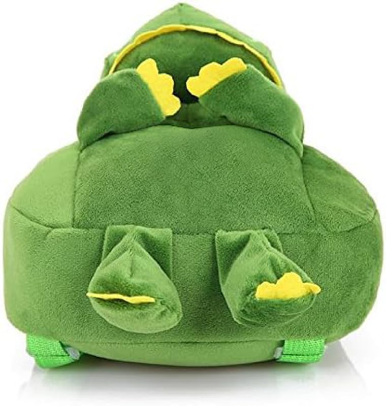 Image of Frantic Soft Cartoon Design Animal Velvet Plush School Backpack Bag For 2 To 5 Years Boys Girls Nursery Preschool Picnic Carry Travelling Bags (2-5 Years)