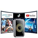 LAMTTO 3-in-1 Wireless Carplay Adapter Built-in Streaming Apps on Car Screen Magic AI Box Video Player with Dual-Band WiFi USB Drive for OEM Wired Car Play Cars