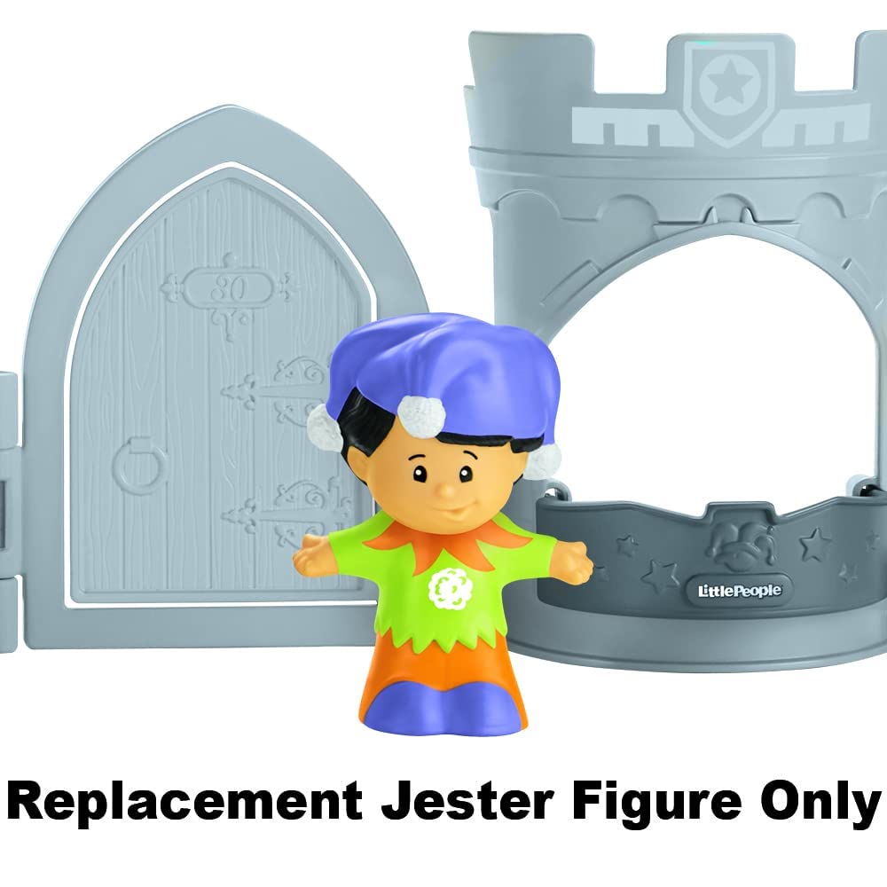 Część zamienna do Fisher-Price Little People Jester Pop Open Castle Playset - CBJ07 ~ Figurka zapasowa