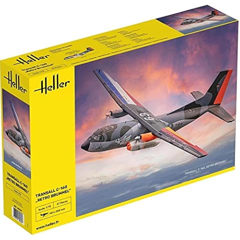 Maqueta Avión: Transall C-160 Retro Brummel Heller Cover