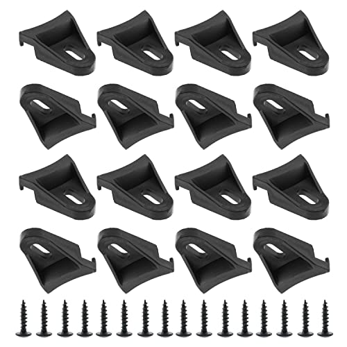Car Speaker Clamp Dgzzi 16Pcs Black Car Subwoofer Speak Grill Clips With Screws #TOP12