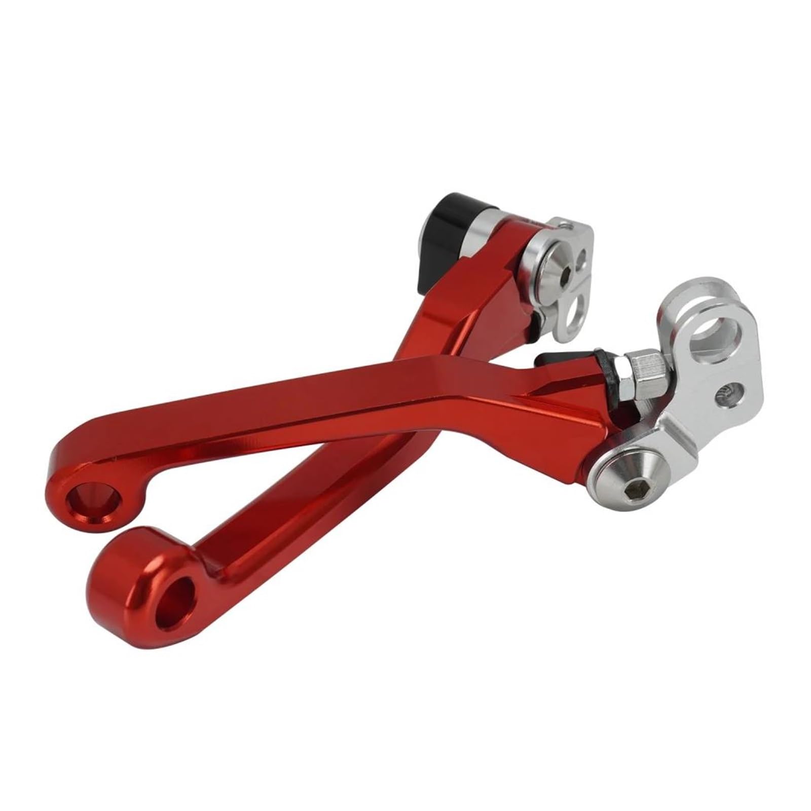USQBUZHHK Brake Clutch Lever for Segway X160 X260 Brake Lever Motorcycle Left Right Adjustable Pivot Clutch Levers(RED)