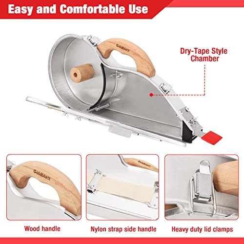 Goldblatt-Banjo-Tape-Set-Drywall-Taping-Tools-with-10-Blue-Steel-Taping-Knife-Lightweight-Comfortable-Use-for-Finishing-and-Patching