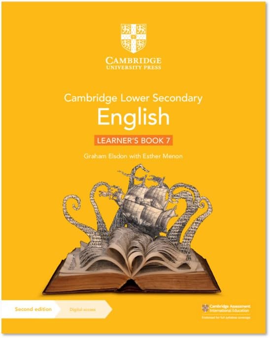 Combo Of Cambridge Lower Secondary SCIENCE & ENGLISH LEARNER'S BOOK 7 | 2 Books With One Year Digital Access 1