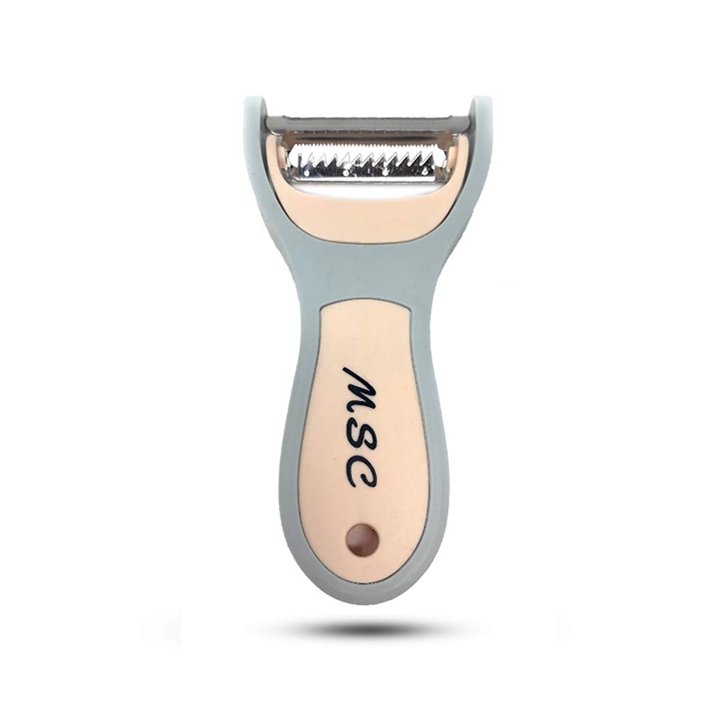 MSC - 2 in 1 Potato y Peeler and Julienne Strip Peeler, Sharp Stainless Steel Rotary Blade and Non-Slip Handle, Design 2in1potpl