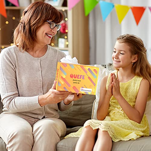 Quefe 9000Pcs, 72 Colors Clay Beads For Bracelet Making Kit For Girls 8-12, Polymer Heishi Letter Beads For Jewelry Making, For Gifts, Crafts, Preppy #TOP5