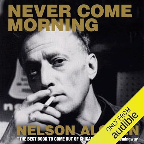 Never Come Morning Audiolibro Por Nelson Algren arte de portada