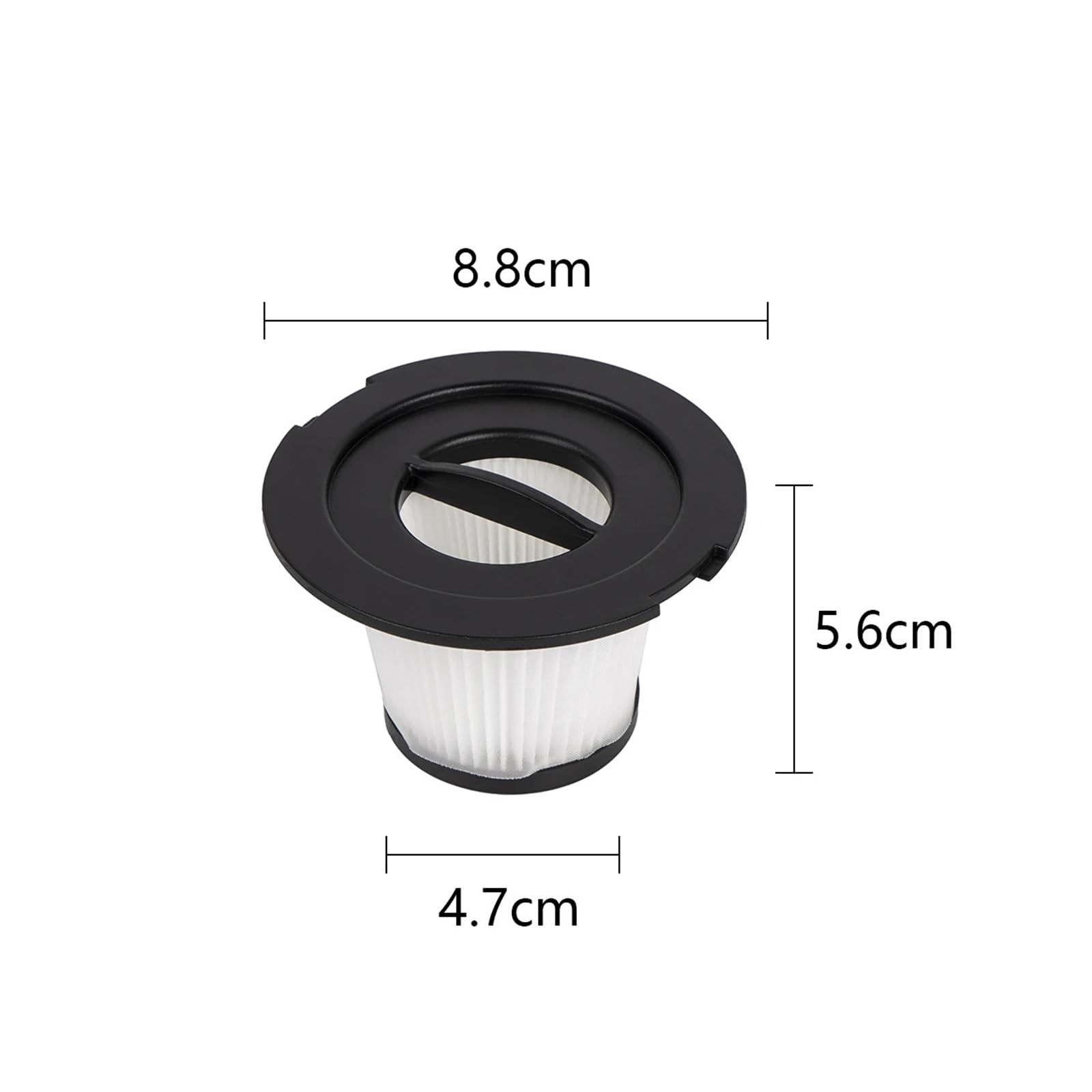 Filtro De Repuesto, Compatible Con Moosoo,K17, Compatible Dibea,T6 C17 T1, Aspiradora Mano Inalámbrica(6pcs)