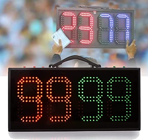 Tablero electrónico de sustitución con LED para fútbol miniatura 1